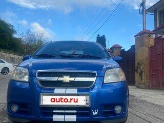 2007 Chevrolet Aveo I Рестайлинг, синий, 425000 рублей, вид 3