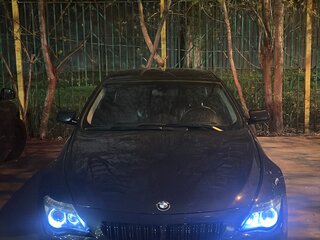 2006 BMW 6 серии 650i II (E63/E64), чёрный, 1425000 рублей, вид 2