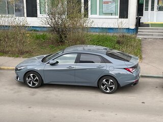 2021 Hyundai Elantra VII (CN7), чёрный, 3000000 рублей, вид 2