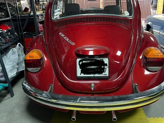 1980 Volkswagen Type 1, красный, 999999 рублей, вид 5