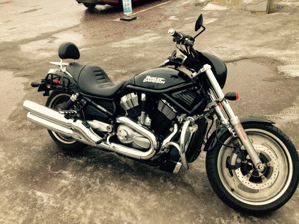 2007 Harley-Davidson V-Rod, чёрный - вид 11