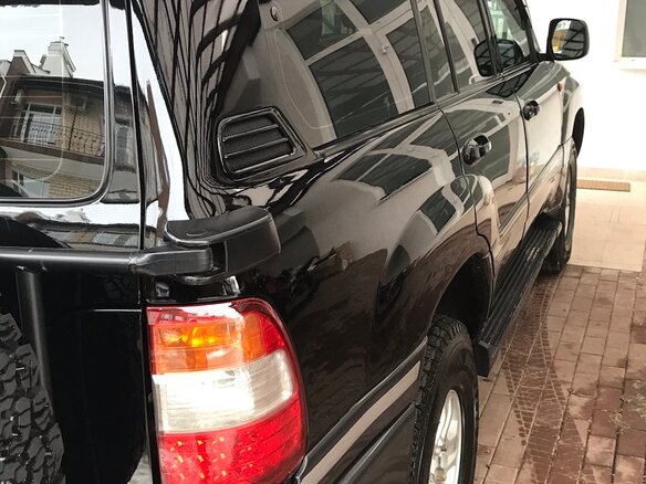 2007 Toyota Land Cruiser 100 Series Рестайлинг 2, чёрный, 2950000 рублей - вид 11