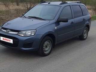 2014 Lada (ВАЗ) Kalina II, серый, 375000 рублей, вид 2