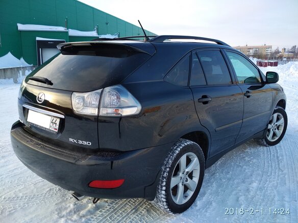 2005 Lexus RX 330 II, чёрный - вид 29