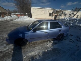 2005 Hyundai Accent ТагАЗ II, фиолетовый, 190000 рублей, вид 4