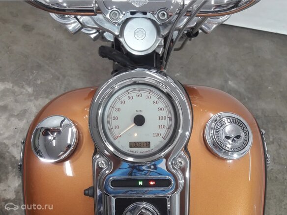 2008 Harley-Davidson Dyna Wide Glide, золотистый - вид 4