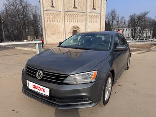 2017 Volkswagen Jetta VI Рестайлинг, серый, 1190000 рублей, вид 4
