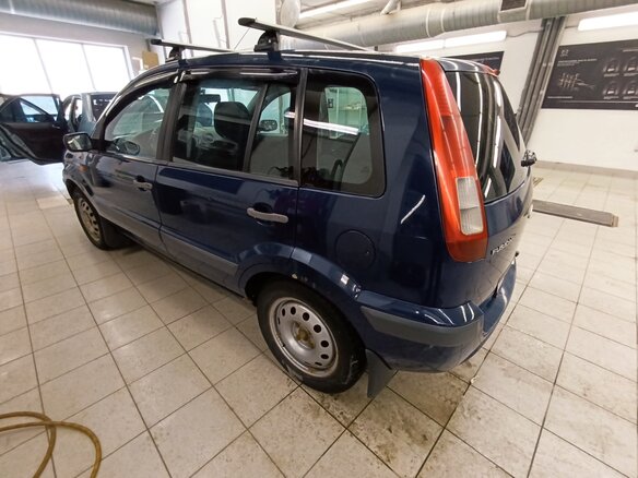 2008 Ford Fusion I Рестайлинг, синий, 387000 рублей - вид 10