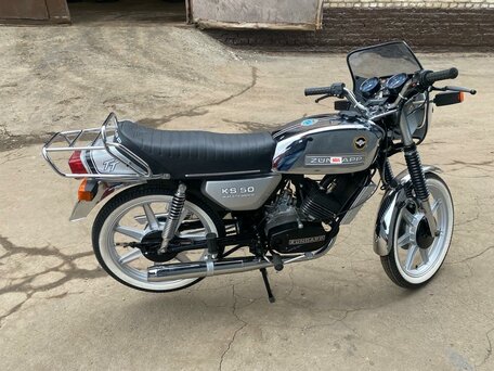 1974 Zundapp KS 100, серебристый, 1200000 рублей, вид 4