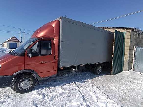 2010 ГАЗ ГАЗель (3302), оранжевый, 1050000 рублей - вид 6