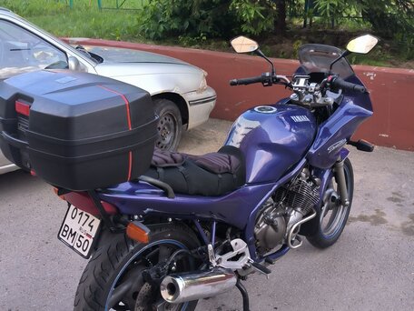 1995 Yamaha XJ600, синий, 200000 рублей, вид 2