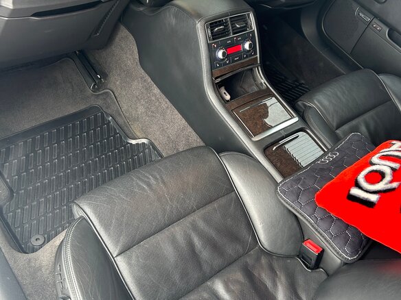 2004 Audi A8 Long II (D3), серебристый, 1250000 рублей - вид 14