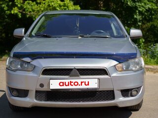 2010 Mitsubishi Lancer X, серебристый, 650000 рублей, вид 2