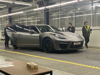 2009 Porsche Panamera Turbo I, серый, 5650000 рублей, вид 4