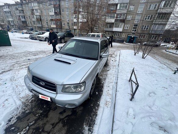 2003 Subaru Forester II, серый, 1000000 рублей