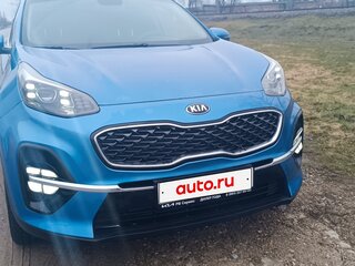 2019 Kia Sportage IV Рестайлинг, синий, 2100000 рублей, вид 2