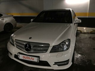 2012 Mercedes-Benz C-Класс 180 BlueEFFICIENCY III (W204) Рестайлинг, белый, 1590000 рублей, вид 2