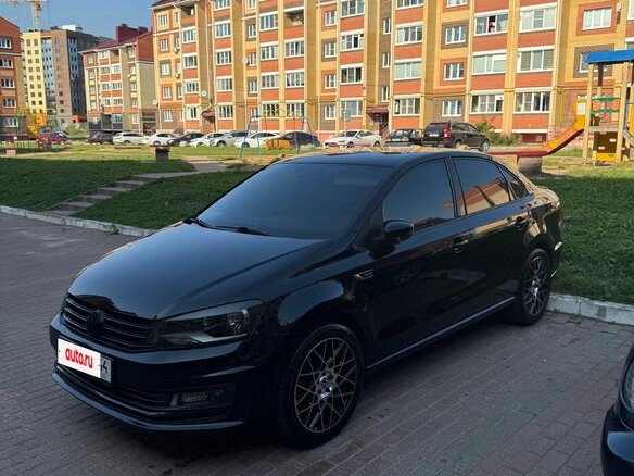 2018 Volkswagen Polo V Рестайлинг, чёрный, 1350000 рублей - вид 14