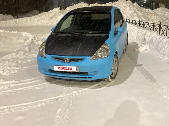 2002 Honda Fit I, голубой, 230000 рублей