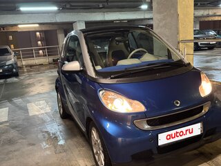 2008 Smart Fortwo II, серебристый, 695000 рублей, вид 3