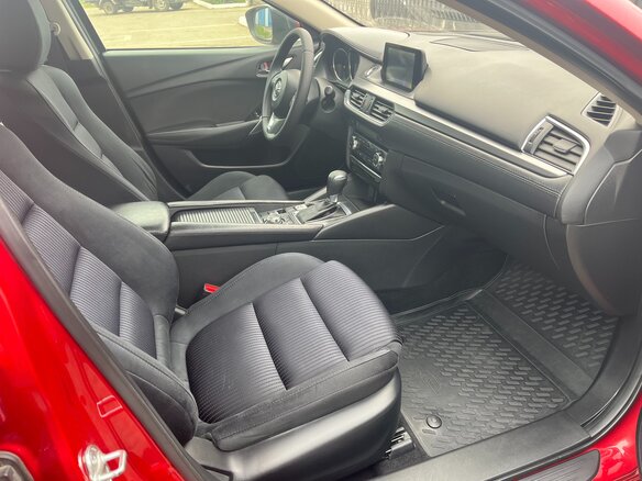 2015 Mazda 6 III (GJ) Рестайлинг, красный, 1690000 рублей - вид 6