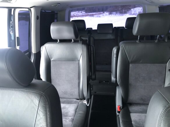 2012 Volkswagen Multivan T5 Рестайлинг, чёрный, 3650000 рублей - вид 25