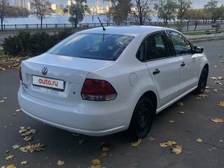2013 Volkswagen Polo V, белый, 850000 рублей, вид 3