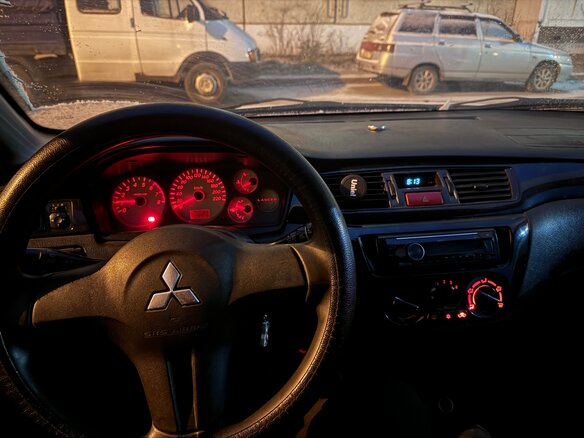 2005 Mitsubishi Lancer IX Рестайлинг, чёрный, 339999 рублей - вид 8