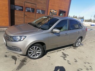 2020 Lada (ВАЗ) Granta I Рестайлинг, серый, 949000 рублей, вид 4