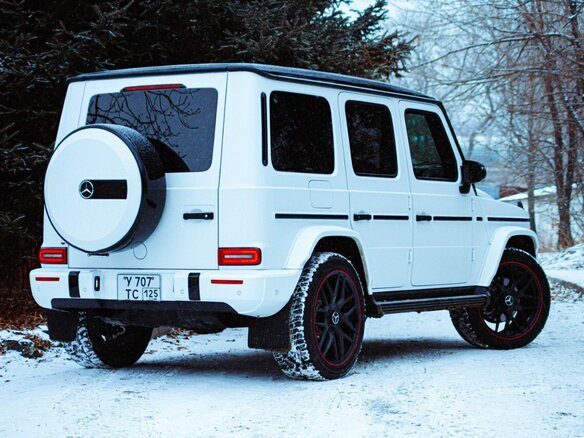 2021 Mercedes-Benz G-Класс 400 d III (W463), белый, 14000000 рублей - вид 5