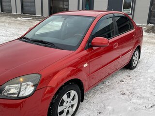 2010 Kia Rio II Рестайлинг, красный, 770000 рублей, вид 5