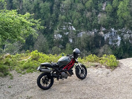 2014 Ducati Monster 796, зелёный, 600000 рублей, вид 4