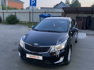 2012 Kia Rio 5-speed III, чёрный, 850000 рублей, вид 2