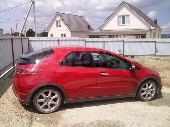 2008 Honda Civic VIII, красный - вид 11