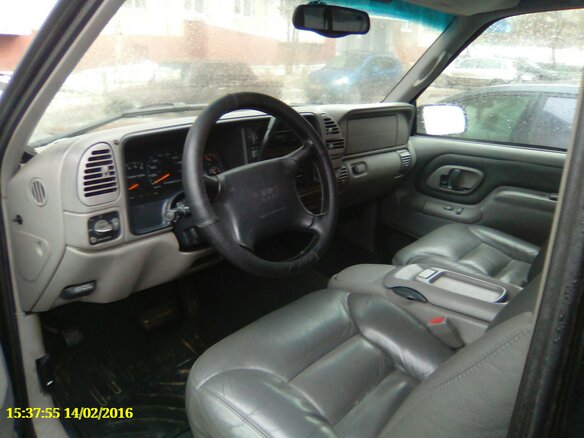 1997 GMC Yukon I (GMT400), чёрный - вид 1