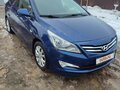 2016 Hyundai Solaris I Рестайлинг, синий, 950000 рублей - вид 6