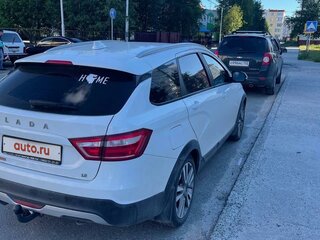 2019 Lada (ВАЗ) Vesta SW I, белый, 1300000 рублей, вид 3