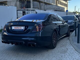 2013 Mercedes-Benz S-Класс 500 Long VI (W222, C217), чёрный, 4500000 рублей, вид 4