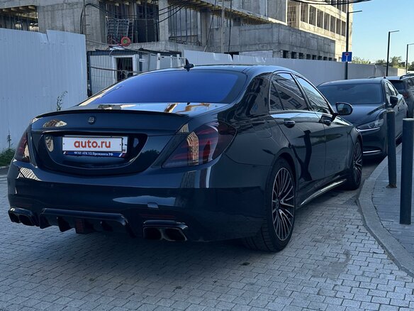 2013 Mercedes-Benz S-Класс 500 Long VI (W222, C217), чёрный, 4500000 рублей - вид 3