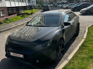 2016 Toyota Camry VII (XV50) Рестайлинг, чёрный, 2200000 рублей, вид 1