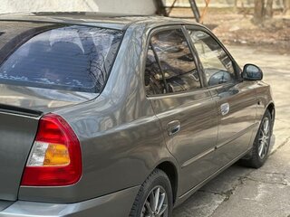 2004 Hyundai Accent ТагАЗ II, серый, 500000 рублей, вид 4