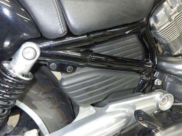 2010 Harley-Davidson V-Rod Muscle, чёрный, 1350000 рублей - вид 10