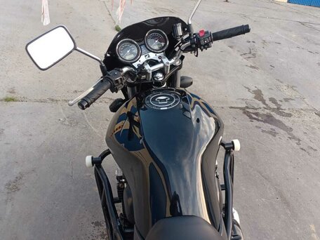 2005 Honda CB 400 Super Four, чёрный, 340000 рублей, вид 1