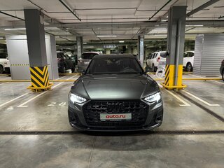 2022 Audi A8 50 TDI IV (D5) Рестайлинг, серый, 9500000 рублей, вид 2
