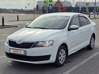 2018 Skoda Rapid I Рестайлинг, белый, 999000 рублей, вид 2