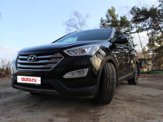 2012 Hyundai Santa Fe III, чёрный, 1840000 рублей, вид 4