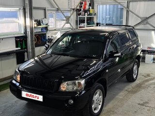 2007 Toyota Kluger I (XU20) Рестайлинг, чёрный, 1400000 рублей, вид 1