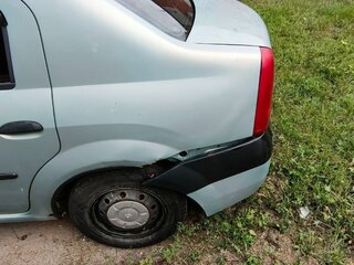 2006 Renault Logan I, зелёный, 180000 рублей, вид 4