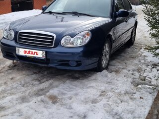 2011 Hyundai Sonata ТагАЗ IV (EF) Рестайлинг, синий, 950000 рублей, вид 1