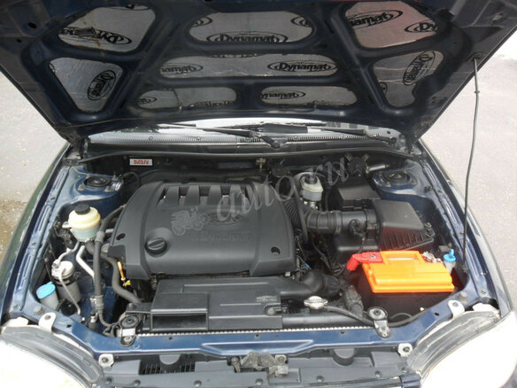 2009 Kia Spectra I Рестайлинг 2, синий - вид 1